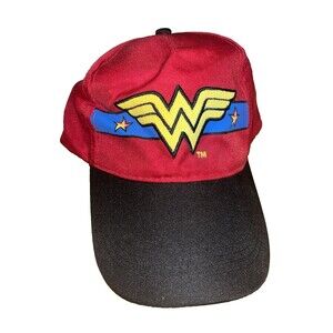 Wonder Woman Hat Red/Black DC Originals Snapback